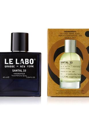 Мини-парфюм унисекс le labo santal 33 60 мл (370)