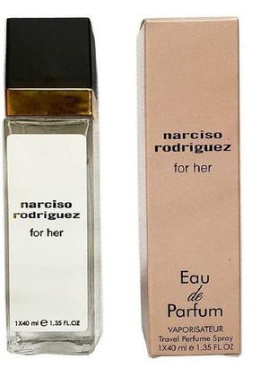 Жіночі мініпарфуми narciso rodriguez for her — 40 мл