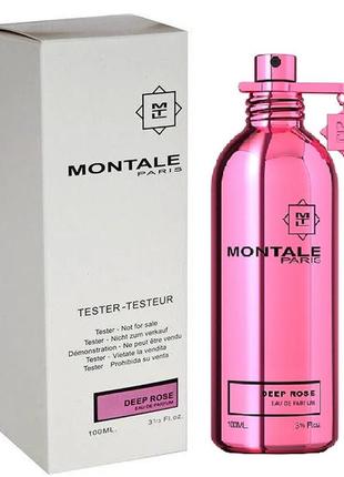 Тестер montale deep rose - 100 мл (унисекс)