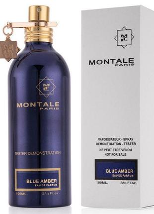 Тестер montale blue amber (унисекс) 100 мл1 фото