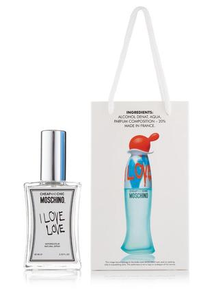 Духи moschino i love love 60 мл в подарочной упаковке