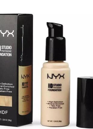 Тональний крем nyx hd studio photogenic foundation no2 код.82fa