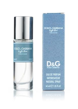 Парфуми чоловічі dolce & gabbana light blue pour homme 40 мл (320)