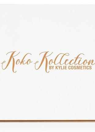 Набор kylie cosmetics koko kollection в наборе 3 матовых помады + блеск2 фото