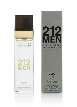 Мужской мини-парфюм carolina herrera 212 men ( 40 мл )