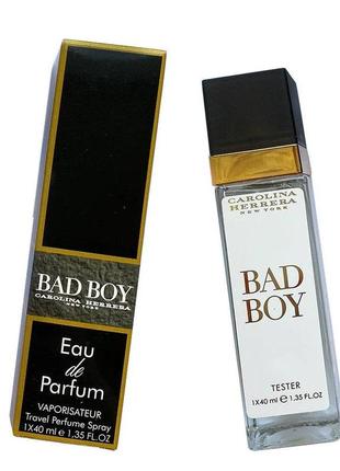 Чоловічі парфуми carolina herrera bad boy — 40 мл