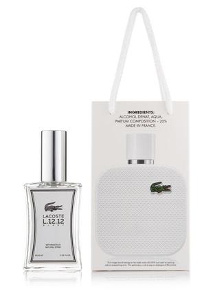 Духи lacoste eau de l.12.12 blanc 60 мл в подарочной упаковке1 фото