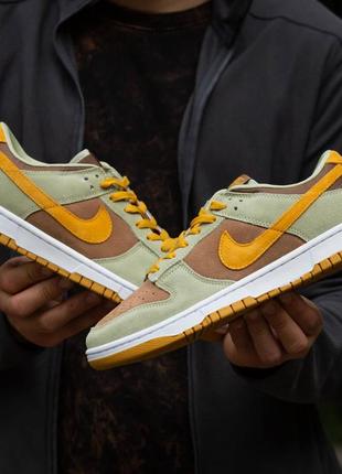 Nike sb dunk brown\haki