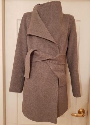 Laundry by shelly segan! суперстильное статусне пальто благородного сірого кольору1 фото