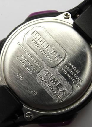 Timex ironman triathlon часы из сша таймер секундомер wr100m indiglo4 фото