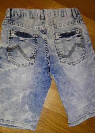 Новые джинсовые шорты lc waikiki на 8-9 лет2 фото
