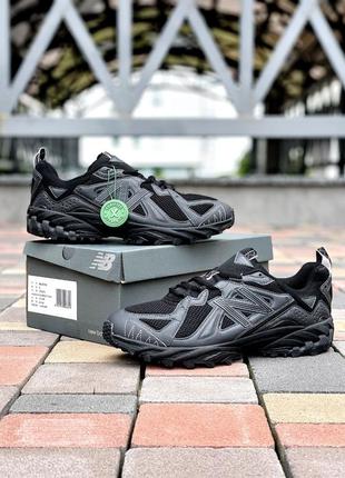 New balance 610 black, кроссовки мужские летние черные, кроссовки мужественные летние, кроссовки24 баланс1 фото