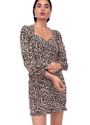 Платье в леопардовый принт h&m1 фото