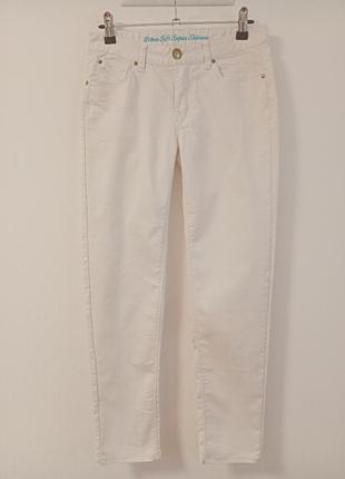 Джинсы белые denim co ultra soft super skinny.2 фото