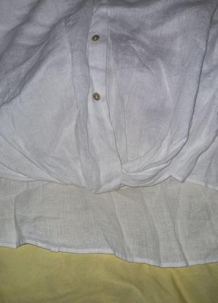 Блуза лен тонкая и легкая6 фото