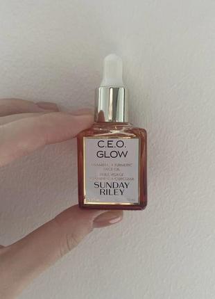 Sunday riley c.e.o. glow vitamin c and turmeric face oil масло 10 мл