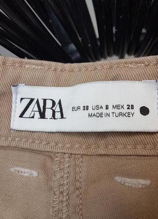 Брюки широкие zara оригинал8 фото