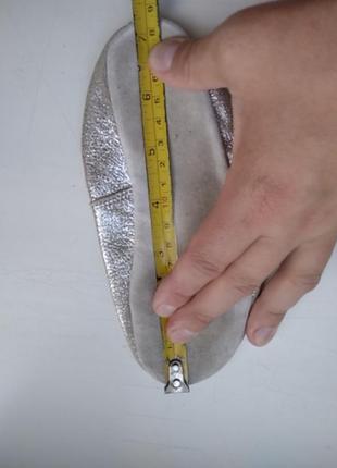 Pellagio чешки серебристые 29 размер 18 см стелька5 фото