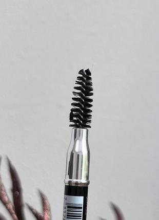 Оригинальный карандаш для бровей с щеточкой isadora eye brow pencil 20 black оригинал карандаш для бровей4 фото