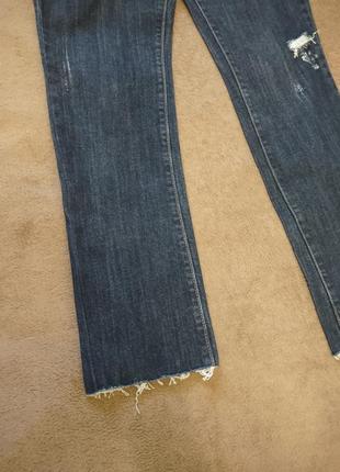 Классные женские синие джинсы с вышивкой ,бренд levis4 фото