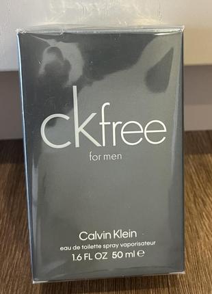 Calvin klein ck free туалетна вода 50 мл.