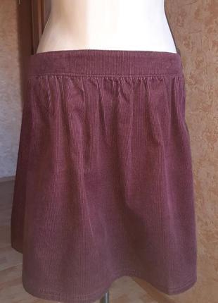 Новая вельветовая юбка lefties (испания)