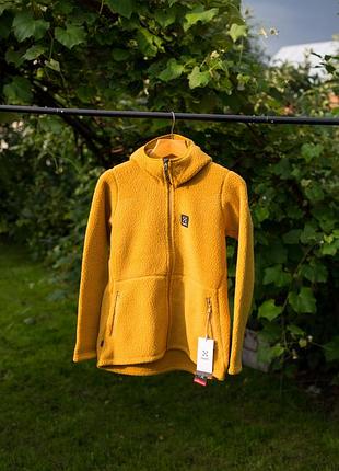 Теплая флисовая кофта haglofs pile hood