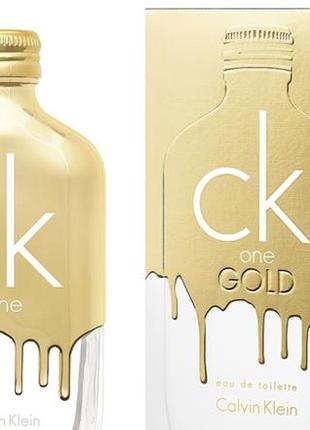 Calvin klein ck one gold 50мл., оригинал1 фото