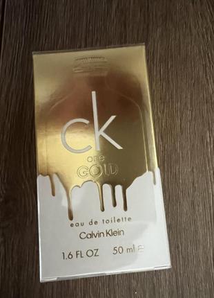 Calvin klein ck one gold 50мл., оригінал4 фото