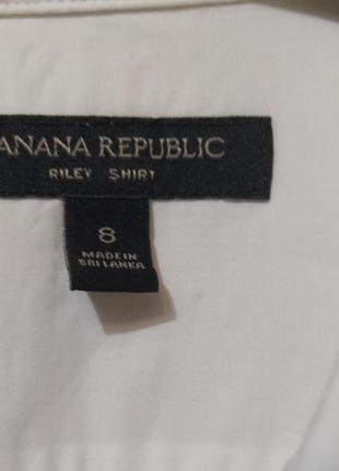 Натуральная рубашка banana republic.3 фото