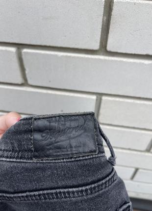 Чорні джинси скінні з потертостями ,люкс бренд, dsquared оригінал4 фото
