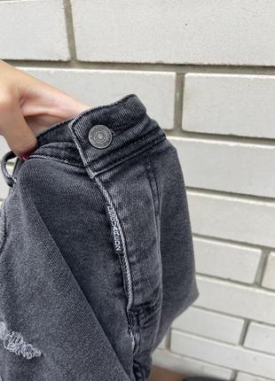 Чорні джинси скінні з потертостями ,люкс бренд, dsquared оригінал6 фото