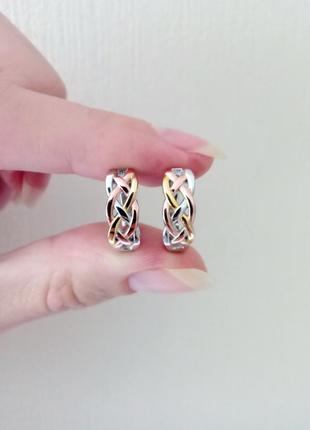 Серьги, серебро 925 проби