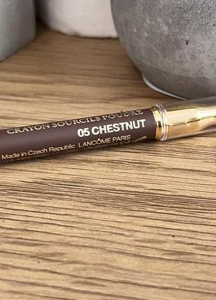 Оригинальный lancome brow shaping powdery pencil для бровей 05 chestnut оригинал...