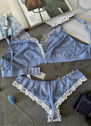 Комплект белья intimissimi из коллекции pretty flowers.6 фото