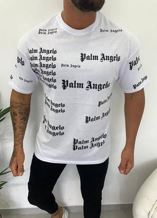 Чоловічі футболки palm angels, відмінної якості, 2 кольори3 фото