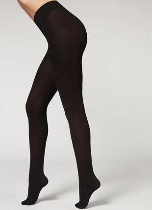 Матовые колготы calzedonia 50 den