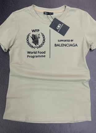 💙 наложка+💜женская футболка "balenciaga"💜lux качество, количество ограничено