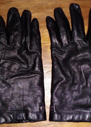 Женские кожаные перчатки esprit
