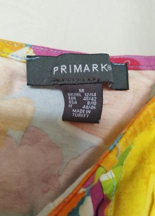 Яркий трендовый топ в цветочный принт primark4 фото