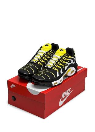 Мужские кроссовки nike air max tn plus black yellow#найк