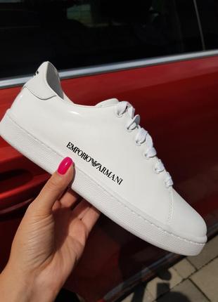 Кеды emporio armani1 фото