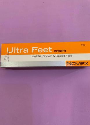 Ultra feet cream ультра крем для ног 50г. лечение сухости кожи и трещин на пятках