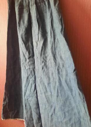Очень красивая льняная юбка в этно бохо стиле phase eight 100% linen6 фото