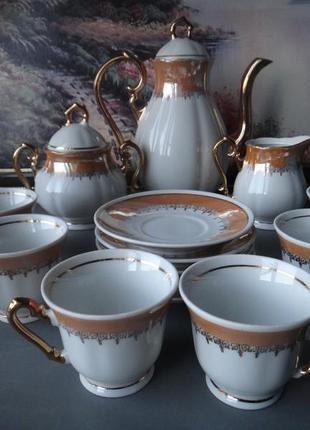 Сервиз кофейный zajecar югославия, 14пр