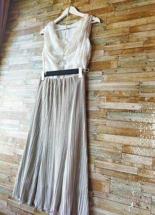 Bassini.. изящная. идеальная. красивая юбка. цвет жемчужно-серый6 фото