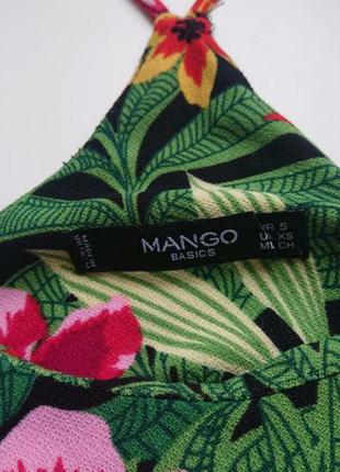 Яркая майка топ mango5 фото