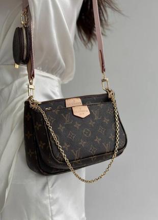 Сумка в стиле louis vuitton / lv pink / сумка с розовым ремешком10 фото