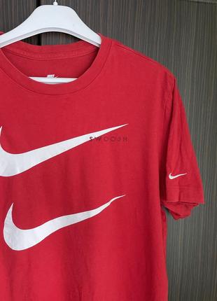 Футболка nike swoosh тышка big logo размер m
