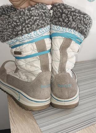 Натур.замш+водонепроникний нейлон/дитячі сапожки